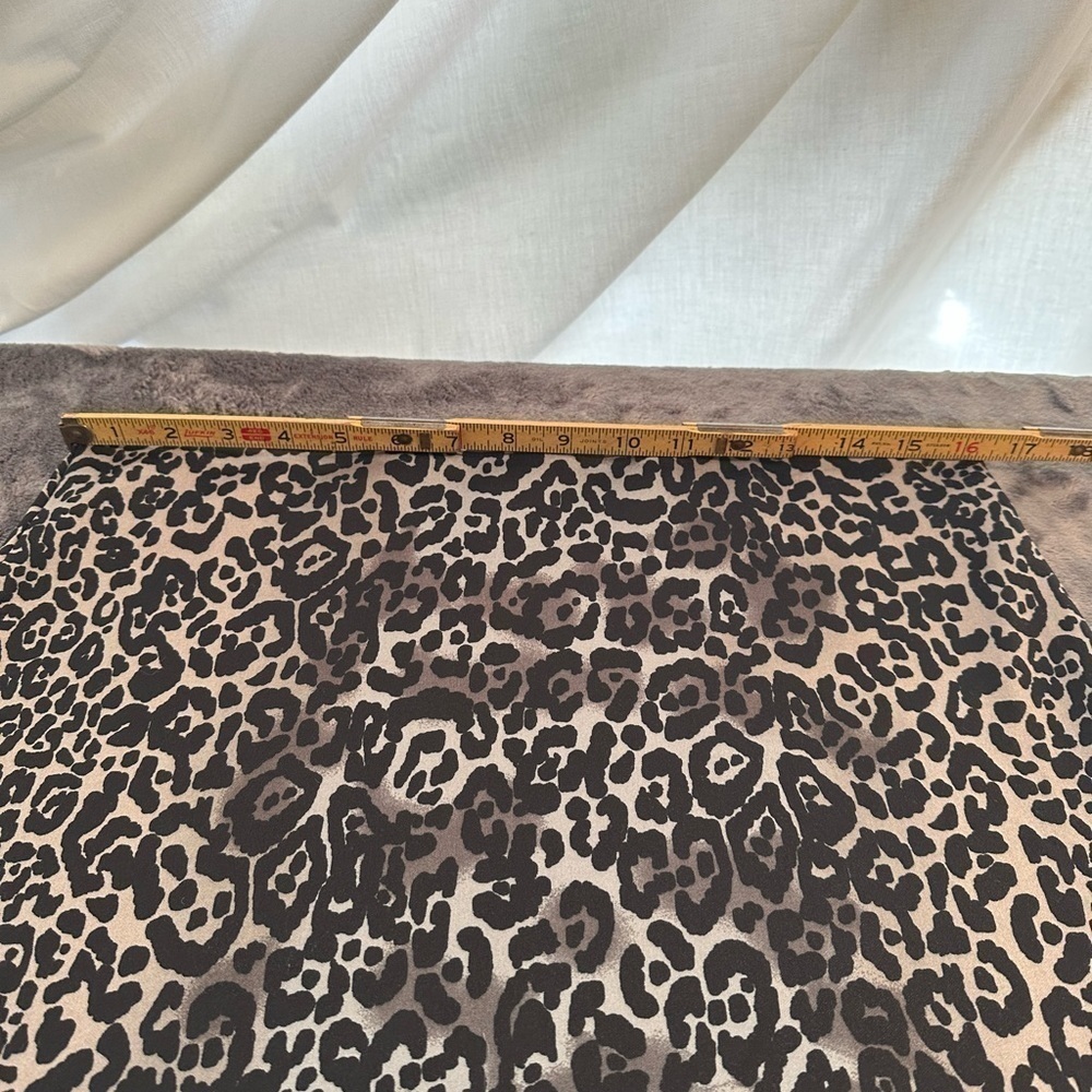 Apt 9 Cheetah, Leopard Print Black Silver Grey Si… - image 2